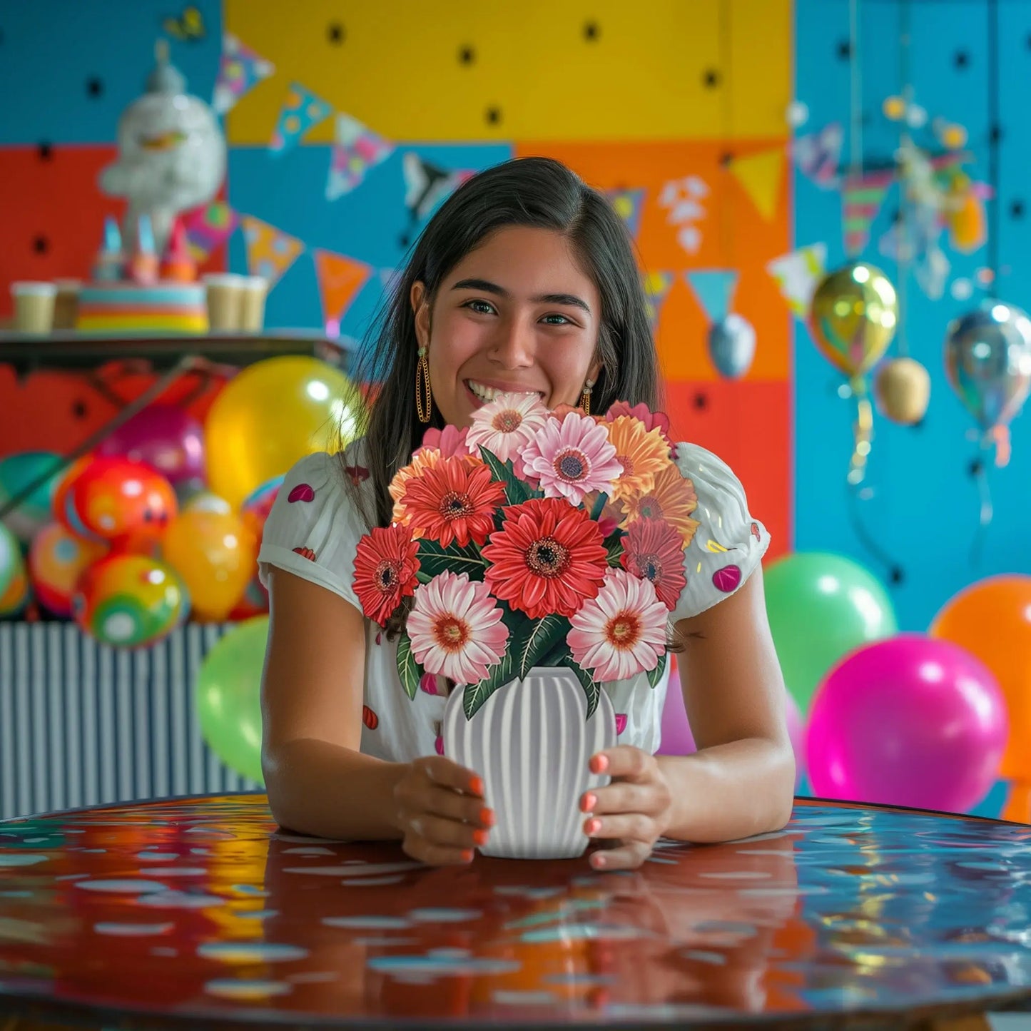 Cheerful Gerberas PetalPal