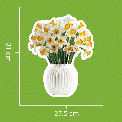 Daffodil Bloom Pop-Up Bouquet
