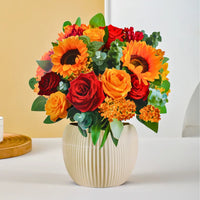 Golden-Harvest-paper-pop-up-bouquet-of-roses-and-sunflowers-—-PetalPal