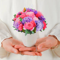 Mini-Fuchsia-Fantasy-small-paper-pop-up-bouquet-of-pink-and-purple-roses-—-PetalPal